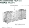 Outsunny Piège vivant piège cage de capture pliante pour Voir les images du produit 6