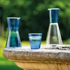 Elegancka karafka Zafferano mała Bluino, ręcznie dmuchane Podgląd zdjęcia produktu 3