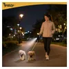 Automatische dubbele riem voor twee honden met LED-lamp - 2 Productafbeelding-voorbeeld 17