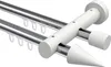 Interdeco Innenlaufstange / Gardinenstange mit Innenlauf Produktbild-Vorschau 1