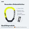 AARON Lock One Fahrradschloss mit Zahlencode Gelb Produktbild-Vorschau 2