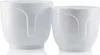 HowHomely Blumentopf Zoe 16 cm Höhe, Pflanzkübel, Weiß Produktbild-Vorschau 4