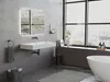 Aqua Bagno Loft Air Keramik Waschbecken 100cm Produktbild-Vorschau 6
