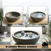 BigDean Miniteich Brunnen Set Schale mit Teichkugeln innen Produktbild-Vorschau 5