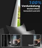 Blackout Rollo ohne Bohren 3m x 145cm, 100% Lichtdichtes Produktbild-Vorschau 2