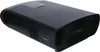 A black projector is shown from a three-quarter angle against a white background. Produktbild-Vorschau