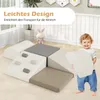 COSTWAY 6dílná sada pěnových bloků na lezení, lehká měkká Náhled obrázku produktu 6