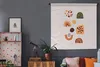 MuchoWow® Wandteppich Wandbehang Winter - Regenbogen - Produktbild-Vorschau 5