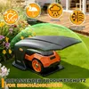 Izrielar Rasenmäher Garage Mähroboter Dach Schutzhülle Produktbild-Vorschau 7