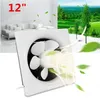 12 Zoll Wandventilator   Lüftungsventilator Badlüfter Küche Produktbild-Vorschau 6