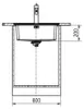 Franke Mythos Flächenbündig Edelstahlspüle MYX 210-50 A Produktbild-Vorschau 3