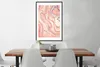 MuchoWow® Gerahmtes Poster Marmor - Pastell - Rosa - Blau - Produktbild-Vorschau 3