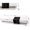 A diagram showing the dimensions of a lowboard/TV cabinet. Produktbild-Vorschau