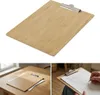 Clipboard Holzbrett A4 mit silbernem Clip EICHE natur Produktbild-Vorschau 1