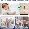 12 Stück Kindersicherung Schrank, Weiß Schranksicherung Produktbild-Vorschau 6