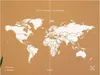 Miss Wood Weltkarte Woody Map Natural Cork XXL white Produktbild-Vorschau 1