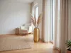 WOHNLING Bodenvase Aluminium 60cm Gold Dekovase groß Produktbild-Vorschau 2