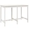 Cloris Designermöbel 7-tlg. Gartenbar-Set Weiß Massivholz Produktbild-Vorschau 6