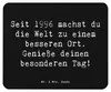 Mr. & Mrs. Panda Mouse Pad Spruch 1996 Geburtstag - Schwarz Produktbild-Vorschau 1