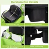COSTWAY kinder tractor met aanhanger, 2-in-1 schuifvoertuig Productafbeelding-voorbeeld 7
