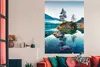 MuchoWow® Poster Berge - See - Bäume - Natur - Wasser Produktbild-Vorschau 3