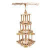 3-stöckige Pyramide Selbstbausatz (50cm) von Saico Seiffen Produktbild-Vorschau 1