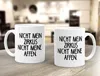 Kaffee-Tasse Spruch Bürotasse Nicht mein Zirkus Nicht meine Produktbild-Vorschau 3
