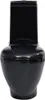 vidaXL WC rotondo in Vetroceramica nero Anteprima dell’immagine prodotto 10