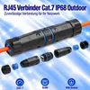 hb-digital Kabel Verbinder CAT 7 Outdoor Netzwerk Produktbild-Vorschau 2