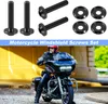 4x Visière En Titane Ensemble De Vis Pour Pare-Brise, Voir les images du produit 1