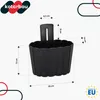 KOTARBAU® Jardinière Balcon Pot de fleurs mural 20x14cm H : Voir les images du produit 3