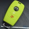 Auto Schlüssel Hülle Silikon Schutz Cover Apfelgrün Produktbild-Vorschau 6