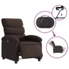 vidaXL Relaxsessel Elektrisch Dunkelbraun Stoff Produktbild-Vorschau 6
