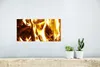 MuchoWow® Poster Ein Kamin mit Feuer 40x20 cm - Poster für Produktbild-Vorschau 5