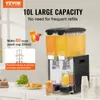 VEVOR Komercyjny dystrybutor napojów, 2 zbiorniki po 10 l Podgląd zdjęcia produktu 2