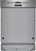 Front view of a stainless steel dishwasher. Náhľad obrázku produktu