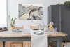 MuchoWow® Poster Marmor - Gold - Grau 120x90 cm - Wandbild Produktbild-Vorschau 3