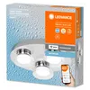 Ledvance LED Smart+ Badezimmerleuchte Orbis Chrom rund Produktbild-Vorschau 3