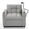 Merax Schlafsofa mit 3-in-1 Bettfunktion Loungesessel mit Produktbild-Vorschau 3