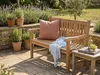 Stabile Bank Gartenbank Picadelly 120 cm in Premium Teak Produktbild-Vorschau 2