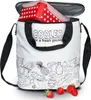 Kühltasche Weiß Tasche Kühlbox Thermo Picknicktasche Cooler Produktbild-Vorschau 4
