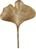 Dekoratives Kleiderhaken 3er Set GINKGO 29cm gold handmade Produktbild-Vorschau 8