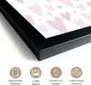 MuchoWow® MuchoWow® Gerahmtes Poster Herz - Design - Rosa - Produktbild-Vorschau 3