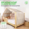 Hausbett Himmel 135x360 cm Hellbeige ohne Goldapplikation - Produktbild-Vorschau 16