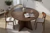 Table à manger en bois "Virella" - 120 x 120 x 75 cm - Voir les images du produit 3