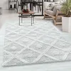 Carpetsale24 Teppich Wohnzimmer Hoch-Tief Effekt 3D Optik Produktbild-Vorschau 1
