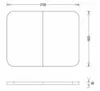 Copertura termica 210x160 cm grigio antracite Anteprima dell’immagine prodotto 3