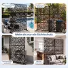 Ścianka działowa zewnętrzna COSTWAY, idealna na balkon, Podgląd zdjęcia produktu 7