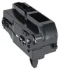 A black plastic part for a robot vacuum cleaner. Produktbild-Vorschau