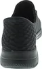 Rear view of a black sneaker. Voir les images du produit